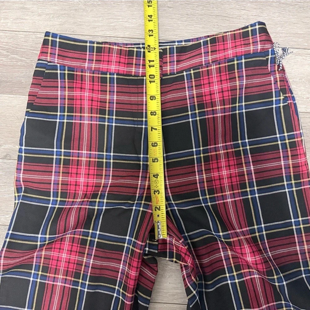 Draper James RSVP Plaid‎ Pants - Black & Red Plaid